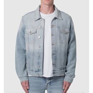 New MNML WESTERN CROSSHATCH TRUCKER DENIM JACKET
